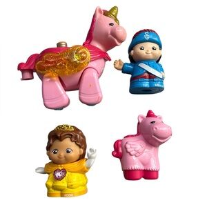 Vtech Go Go Tech Smart Friends Unicorns, Addy, and Sailor Stanley - Lot of 4